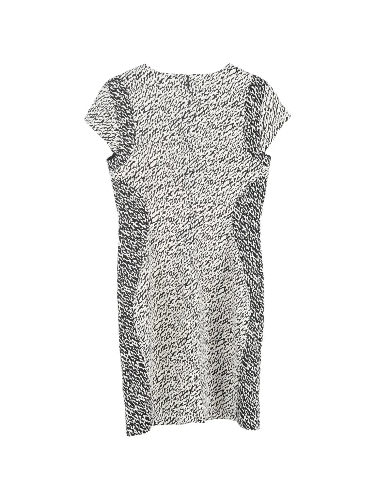 Diane Von Furstenberg Vintage 蛇柄ミニドレス - 画像2