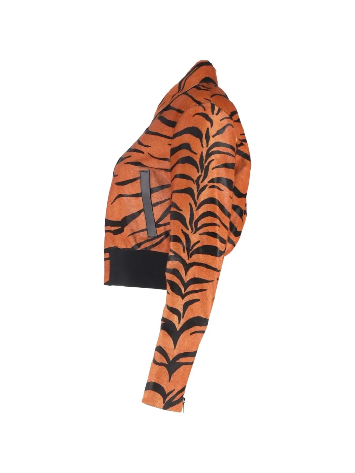 Christian Dior Pre-Owned タイガープリント クロップド ボンバー ジャケット - 画像3