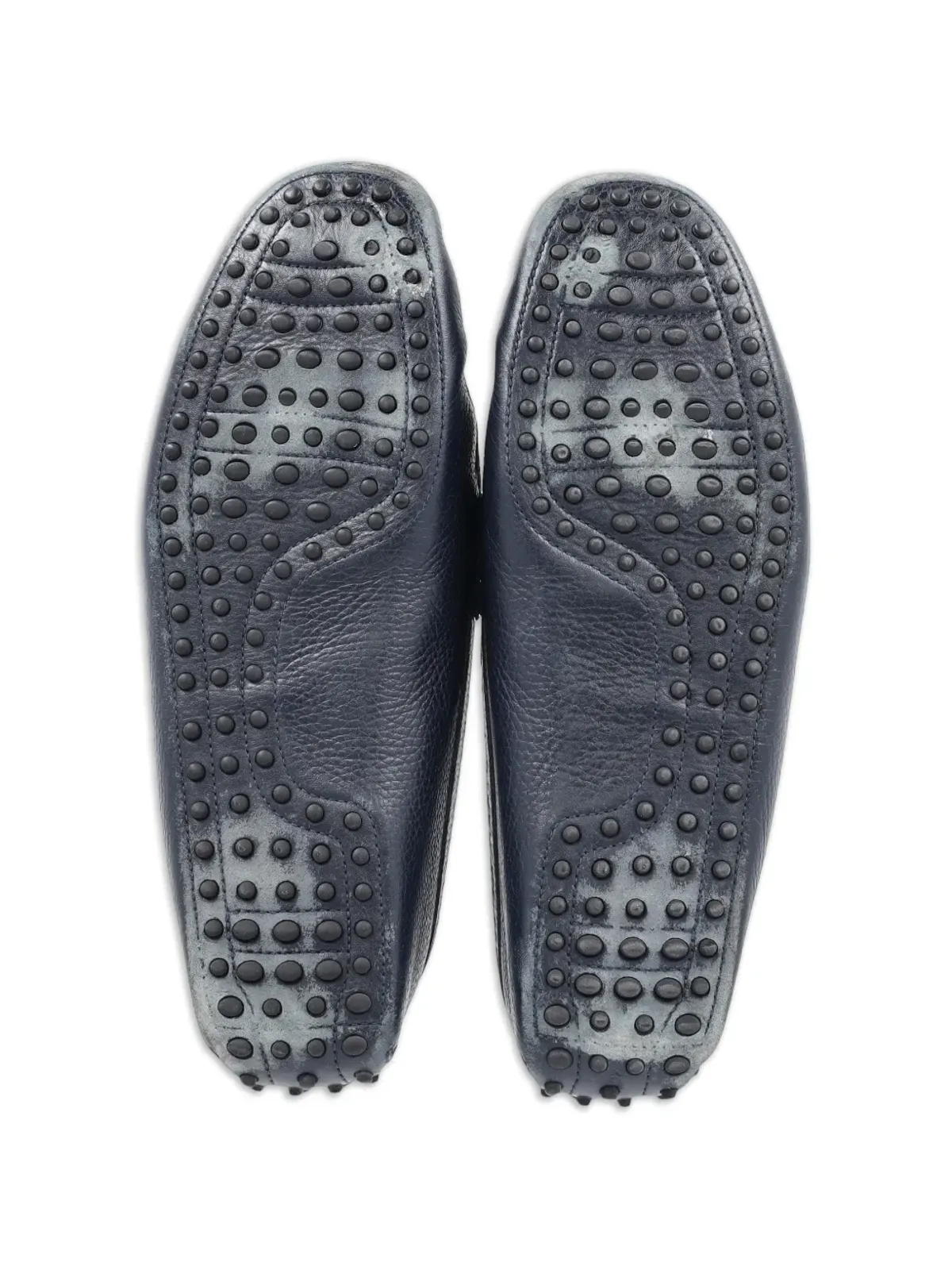 Tod's Vintage ブルー レザー ローファー - 画像5