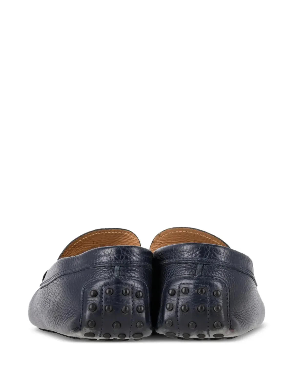 Tod's Vintage ブルー レザー ローファー - 画像2