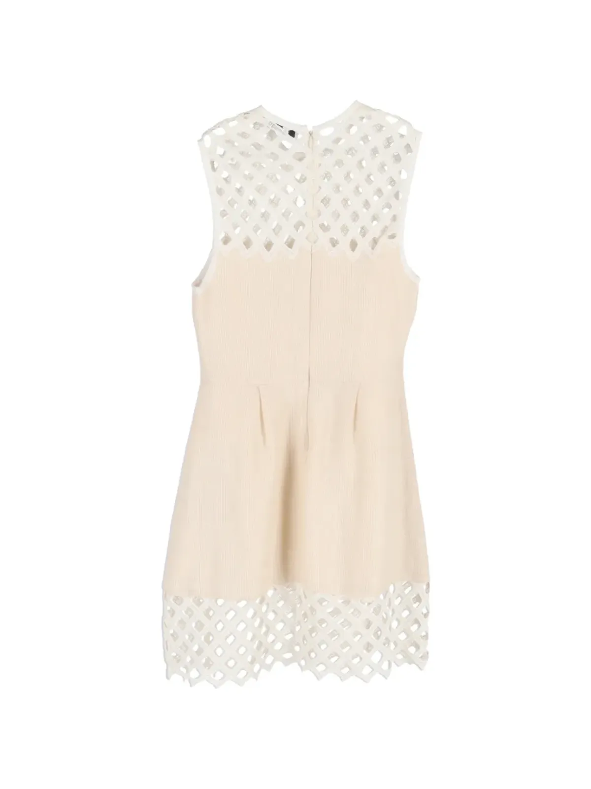 SANDRO Rita mini dress - Neutrals - 画像2