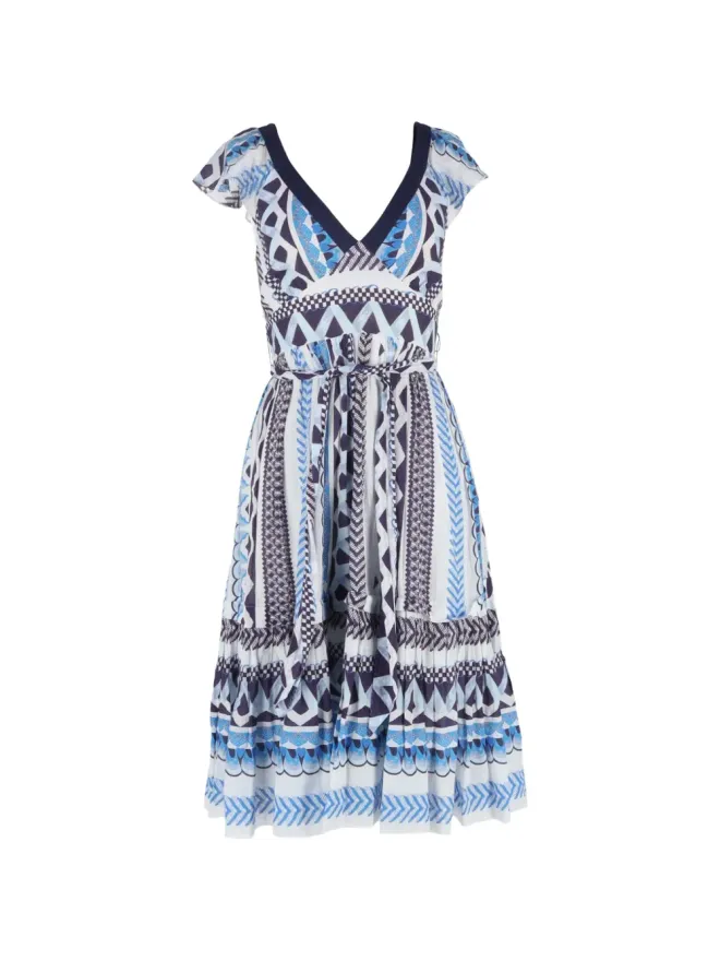 Temperley London Temperley London プリントミディドレスの商品画像