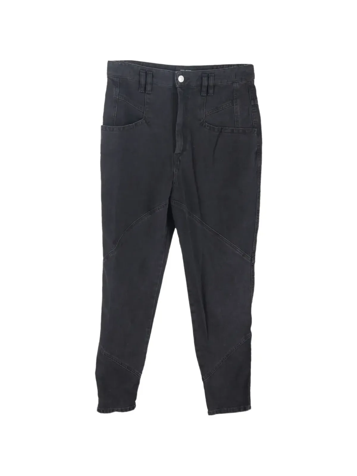 Isabel Marant Vintage Nadeloisa tapered jeans - Black - 画像1