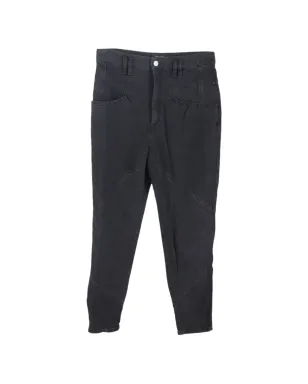 Isabel Marant Vintage Nadeloisa tapered jeans - Black - サムネイル1