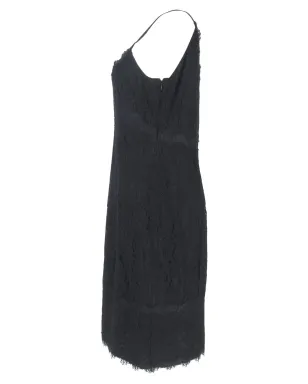 Diane Von Furstenberg Vintage オリビア レース スリップドレス ブラック - サムネイル3