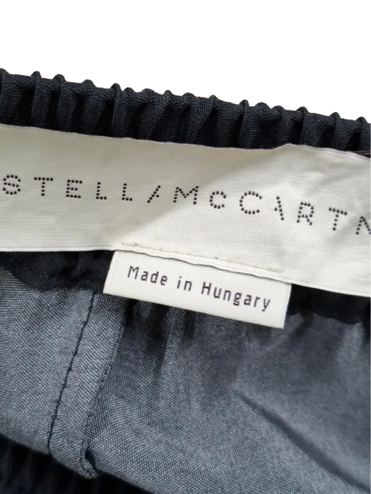 Stella McCartney Pre-Owned タイダイプリントパンツ（ブラック） - 画像3