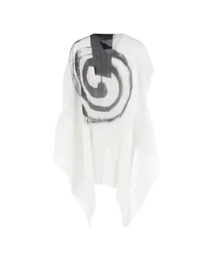 Issey Miyake Pre-Owned プリントケープ - サムネイル1