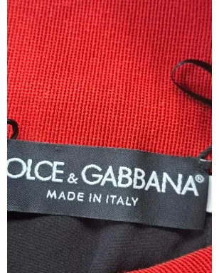 Dolce & Gabbana Pre-Owned レースディテールスカート - レッド - サムネイル3