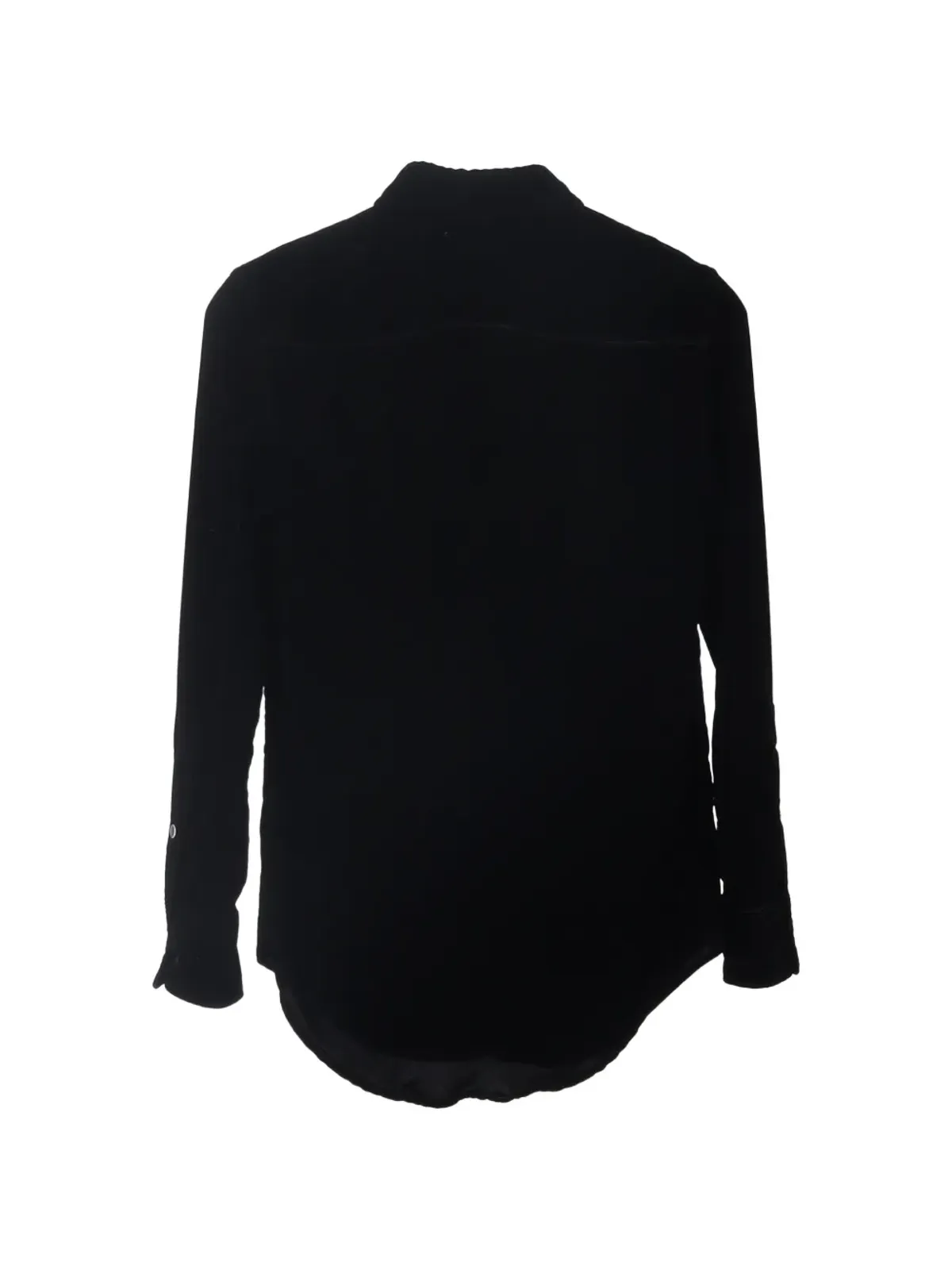 Saint Laurent Pre-Owned ベルベットシャツ - 画像2
