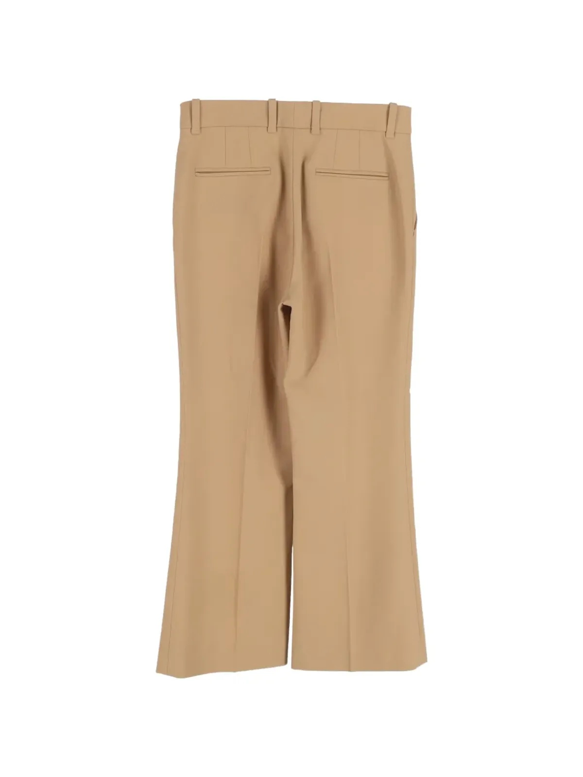 Chloé Vintage ベルトループ付きストレートレッグパンツ - 画像2
