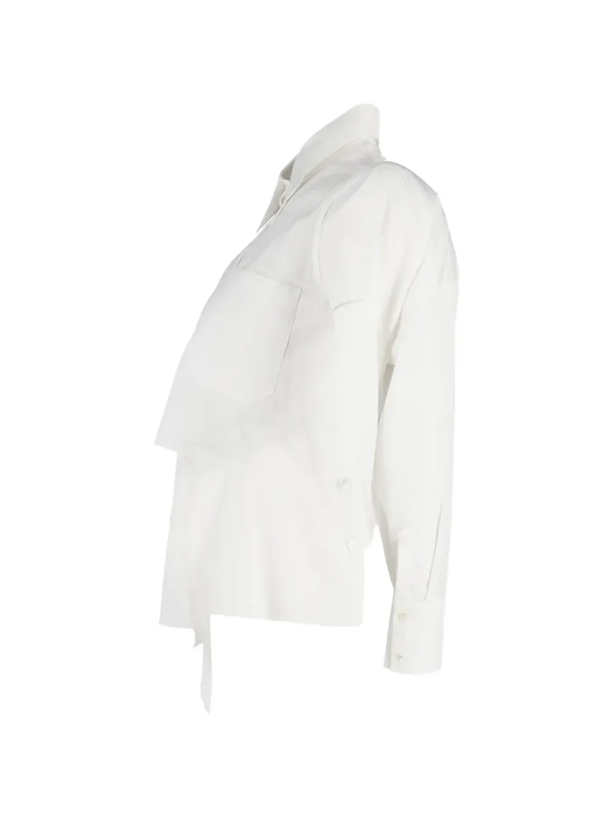 Ann Demeulemeester Vintage ボタンシャツ - ホワイト - 画像3