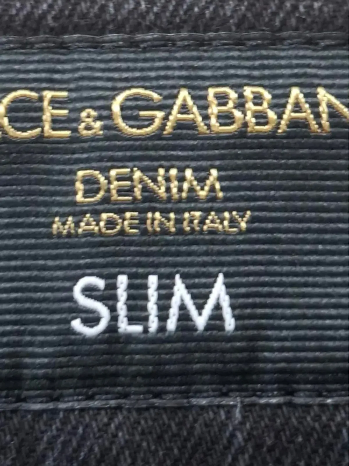 Dolce & Gabbana Pre-Owned スリムフィットジーンズ(ブラック) - 画像3
