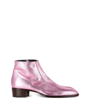 Saint Laurent Pre-Owned アーモンドトゥ アンクルブーツ - サムネイル1