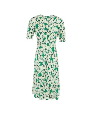 Diane Von Furstenberg Vintage デイジープリント ミディドレス - サムネイル2