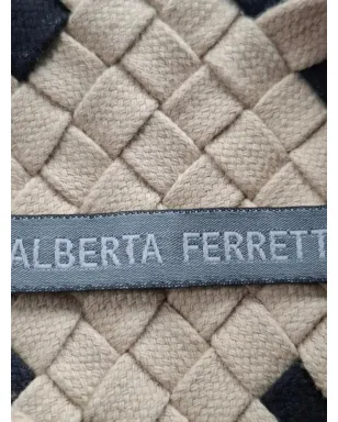 Alberta Ferretti Vintage フリンジ付きの織りトップス - サムネイル3