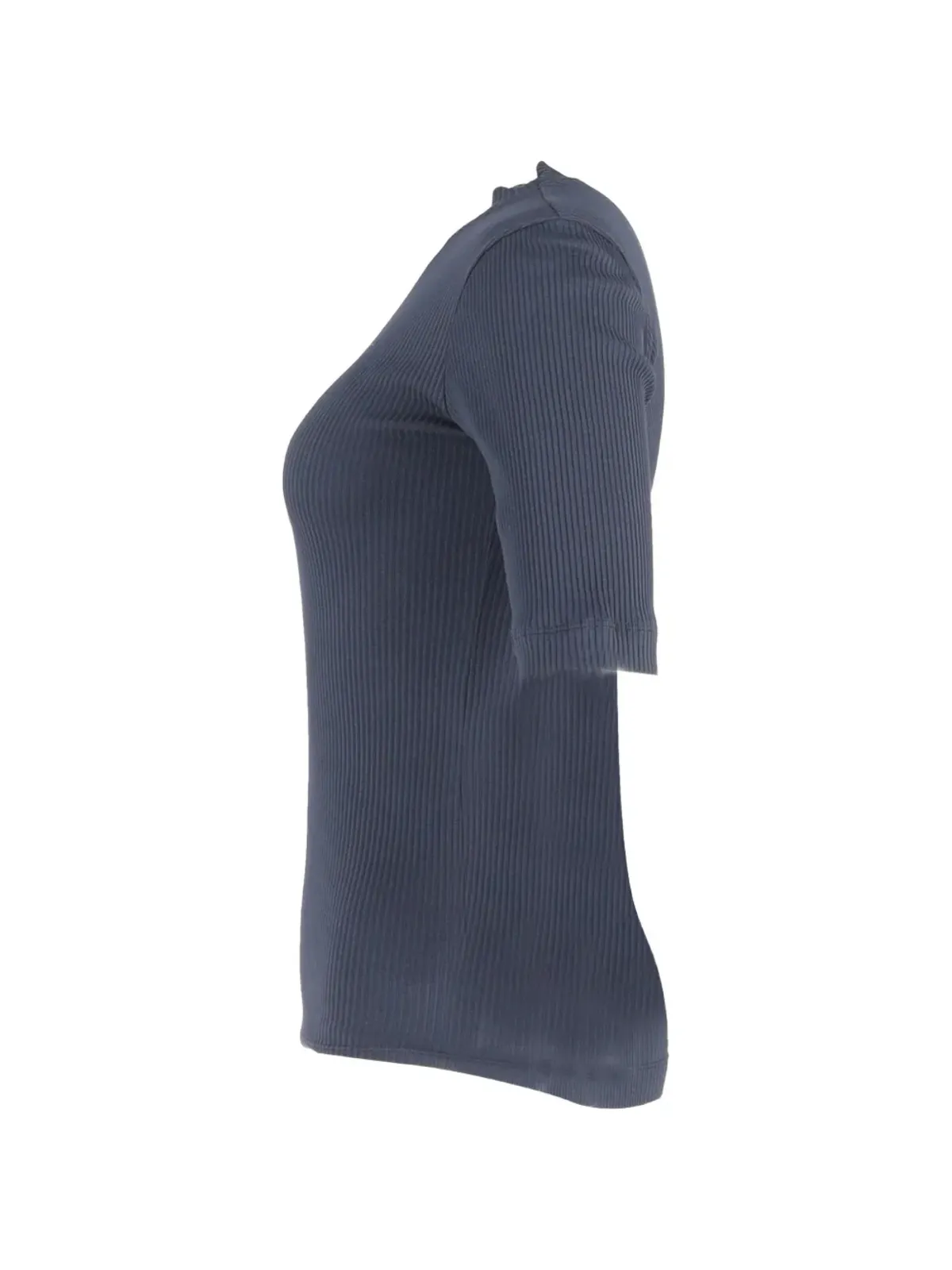 Brunello Cucinelli Vintage リブ編みTシャツ - 画像3