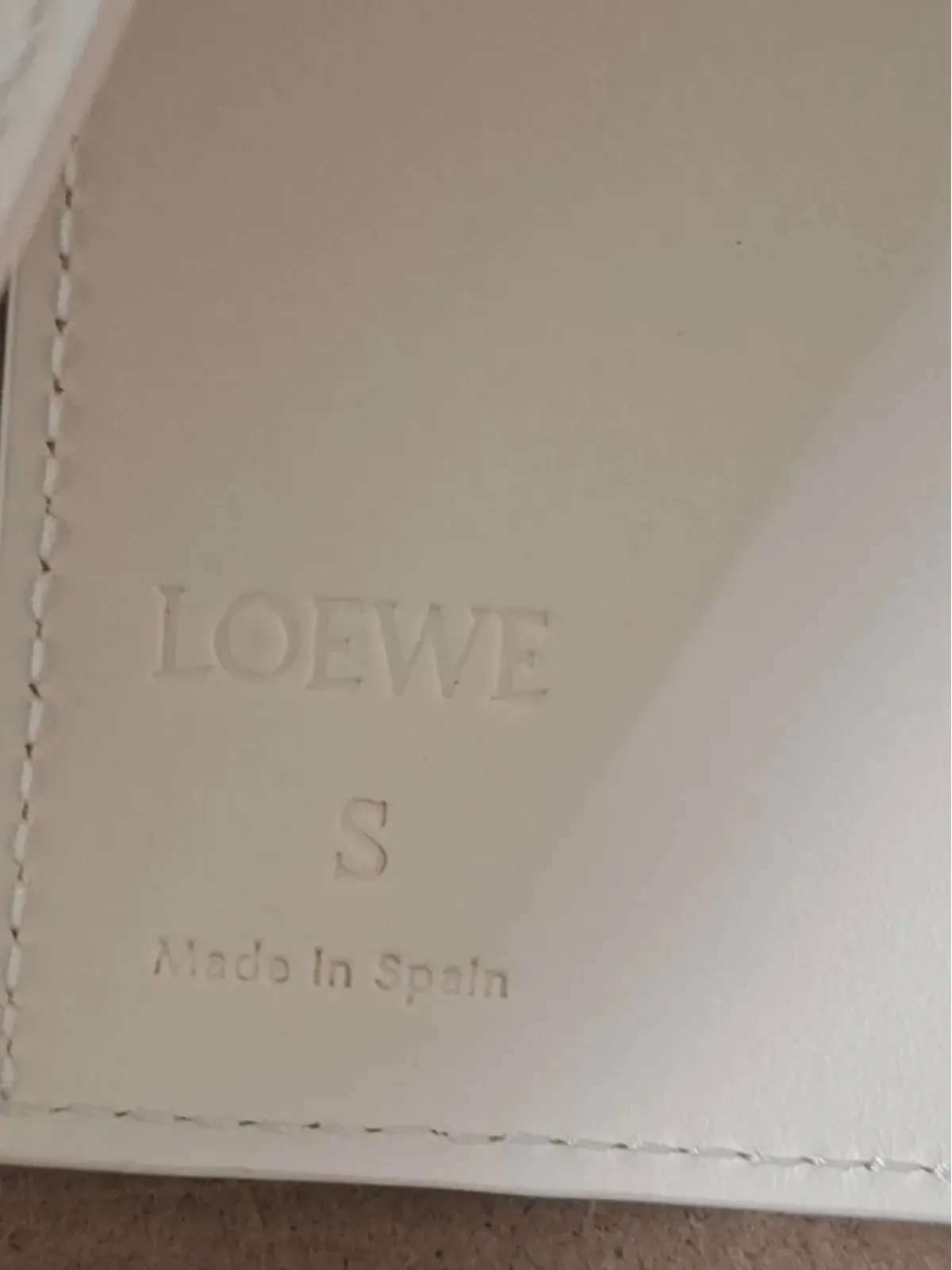 Loewe オビ レザー コルセットベルト - 画像4