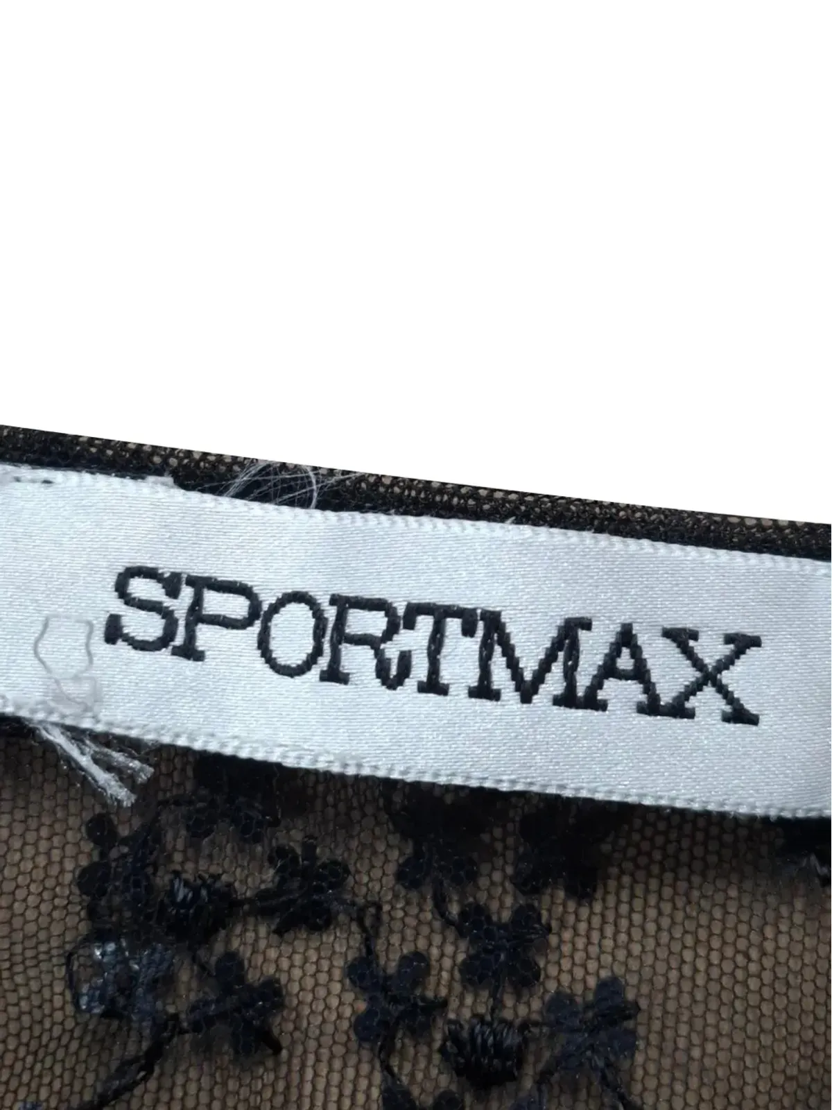 Sportmax Vintage 刺繍トップス - 画像3