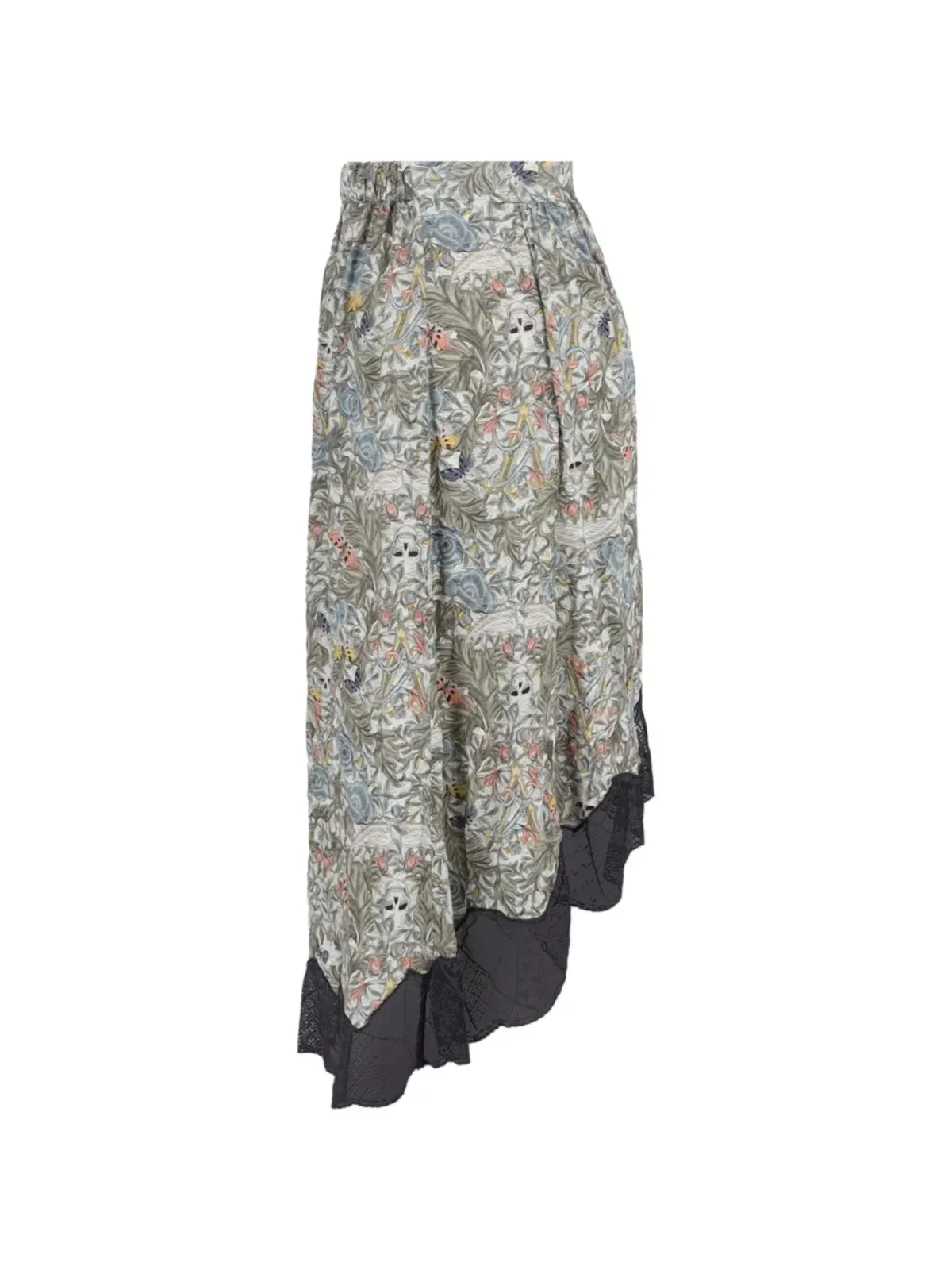 Zadig&Voltaire 花柄プリントレーススカート - 画像2