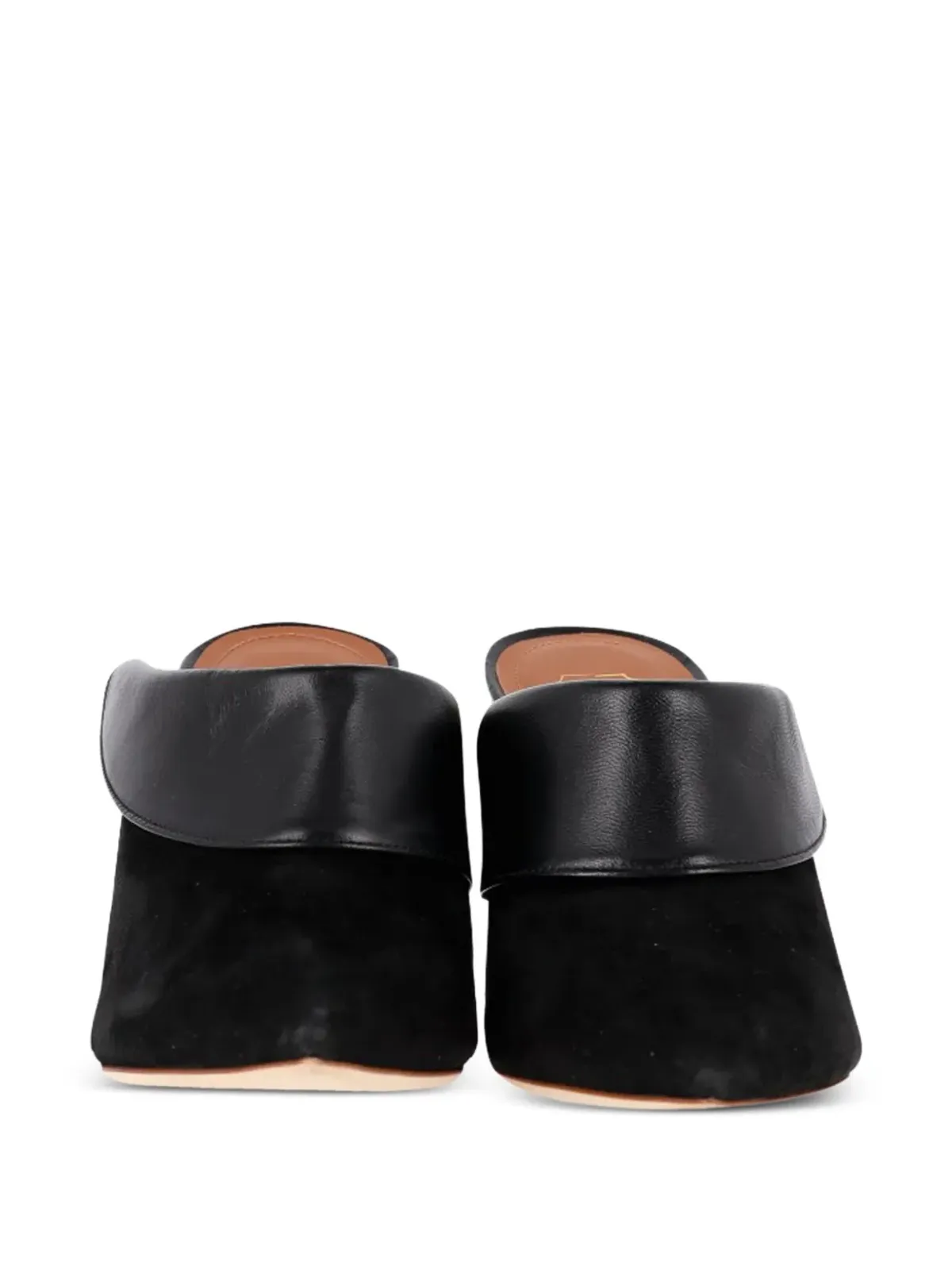 Malone Souliers ポインテッドトゥ ヒール付きミュール - ブラック - 画像2