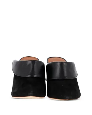 Malone Souliers ポインテッドトゥ ヒール付きミュール - ブラック - サムネイル2