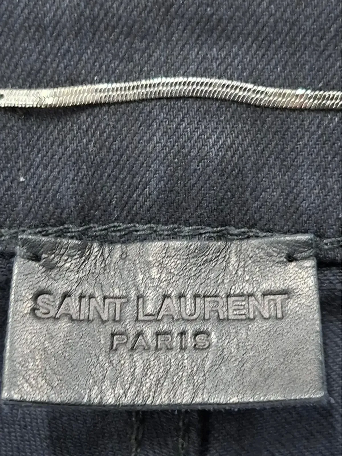 Saint Laurent Pre-Owned 2016年 膝ダメージ加工ジーンズ - 画像3