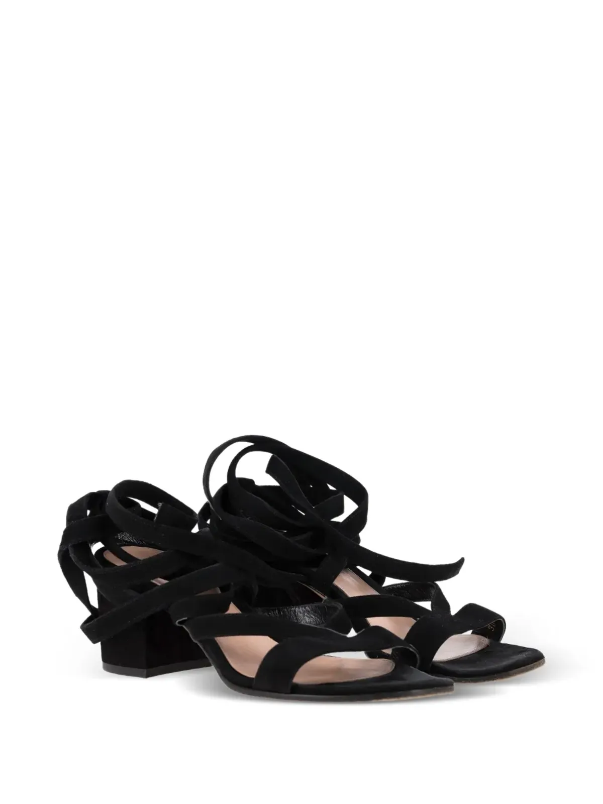 Gianvito Rossi ラップアラウンドアンクルタイサンダル - 画像2