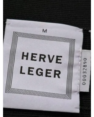 Hervé Léger ジップファスナー付きミニスカート - サムネイル3