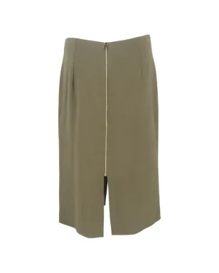 Roland Mouret ローランド・ムーレット スリット入りミディスカート - サムネイル2