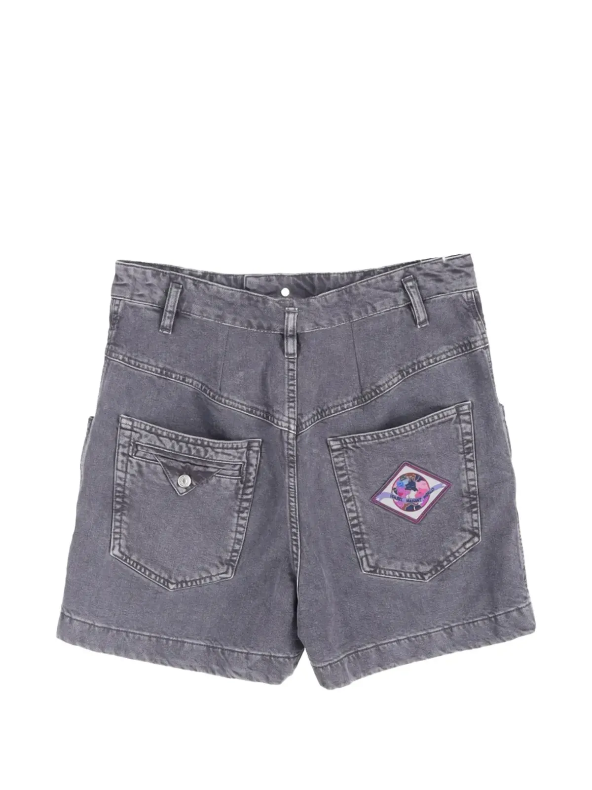 Isabel Marant Vintage 高腰デニムショーツ - 画像2