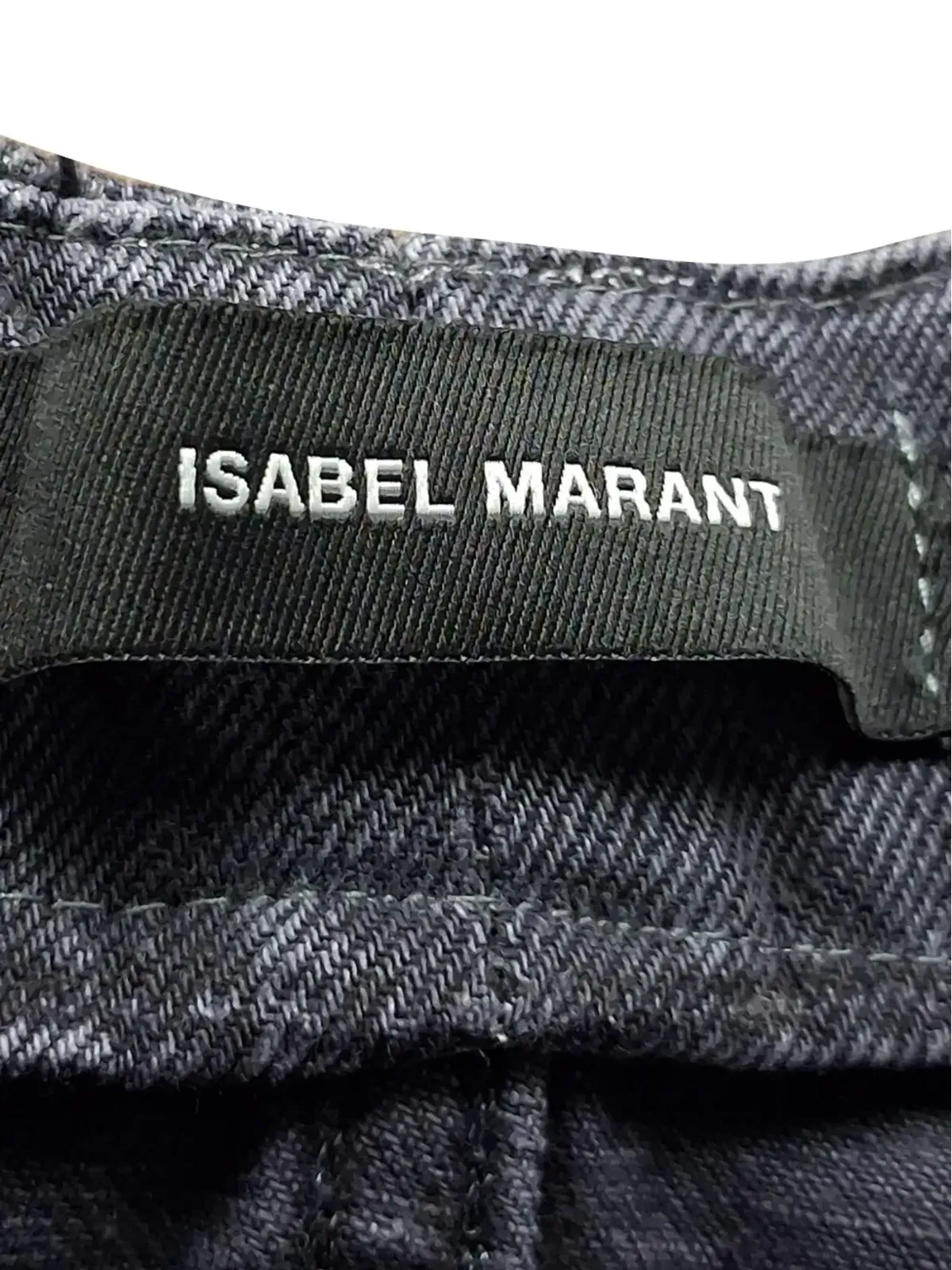 Isabel Marant Vintage 高腰デニムショーツ - 画像3