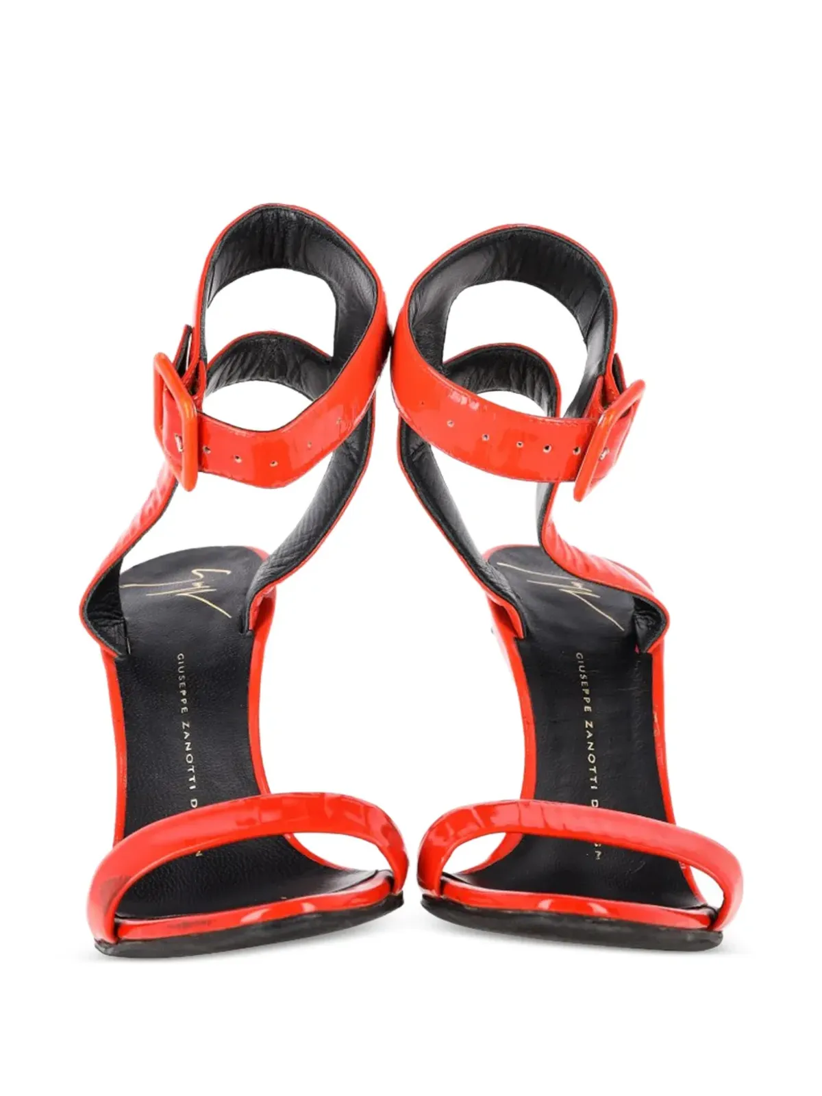 Giuseppe Zanotti Vintage ストラップレザーサンダル - 画像4