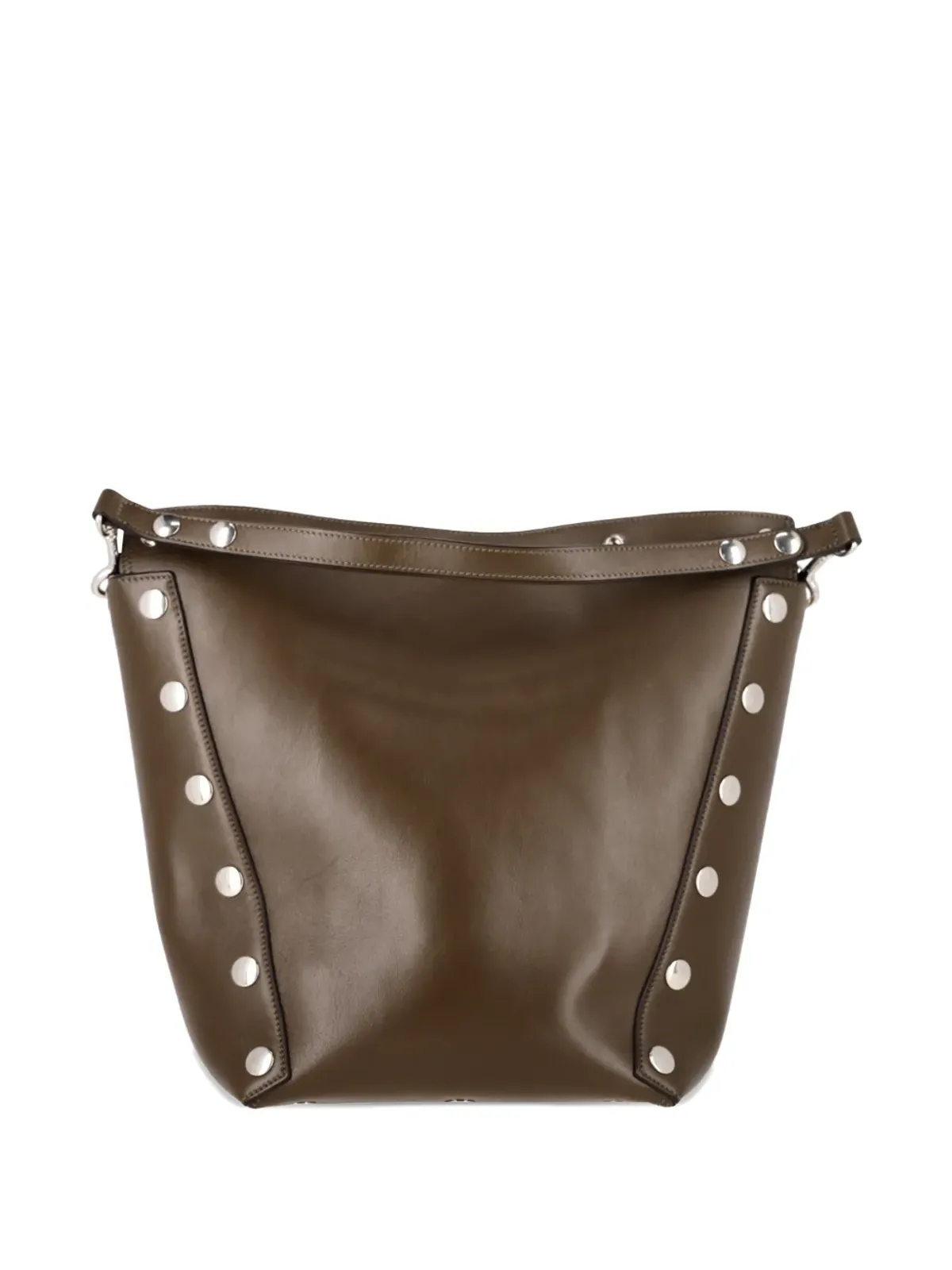 Mulberry Pre-Owned studded leather shoulder bag - Green - 画像2