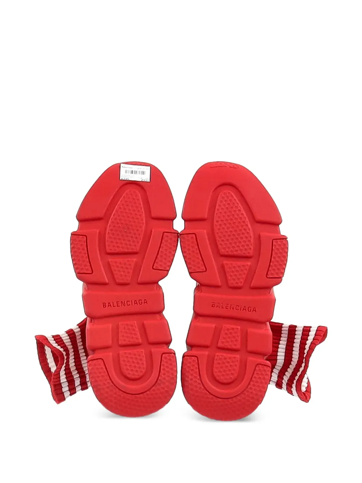 Balenciaga Pre-Owned x Adidas ニットスピード3.0スニーカー - レッド - 画像5