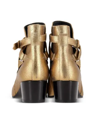 Saint Laurent Pre-Owned バックルストラップ アンクルブーツ - サムネイル5