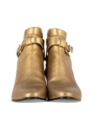 Saint Laurent Pre-Owned バックルストラップ アンクルブーツ - サムネイル3