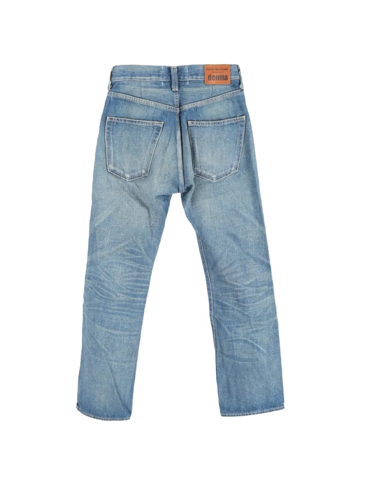 Junya Watanabe Comme des Garçons Pre-Owned ロゴパッチ コットンジーンズ ブルー - 画像2