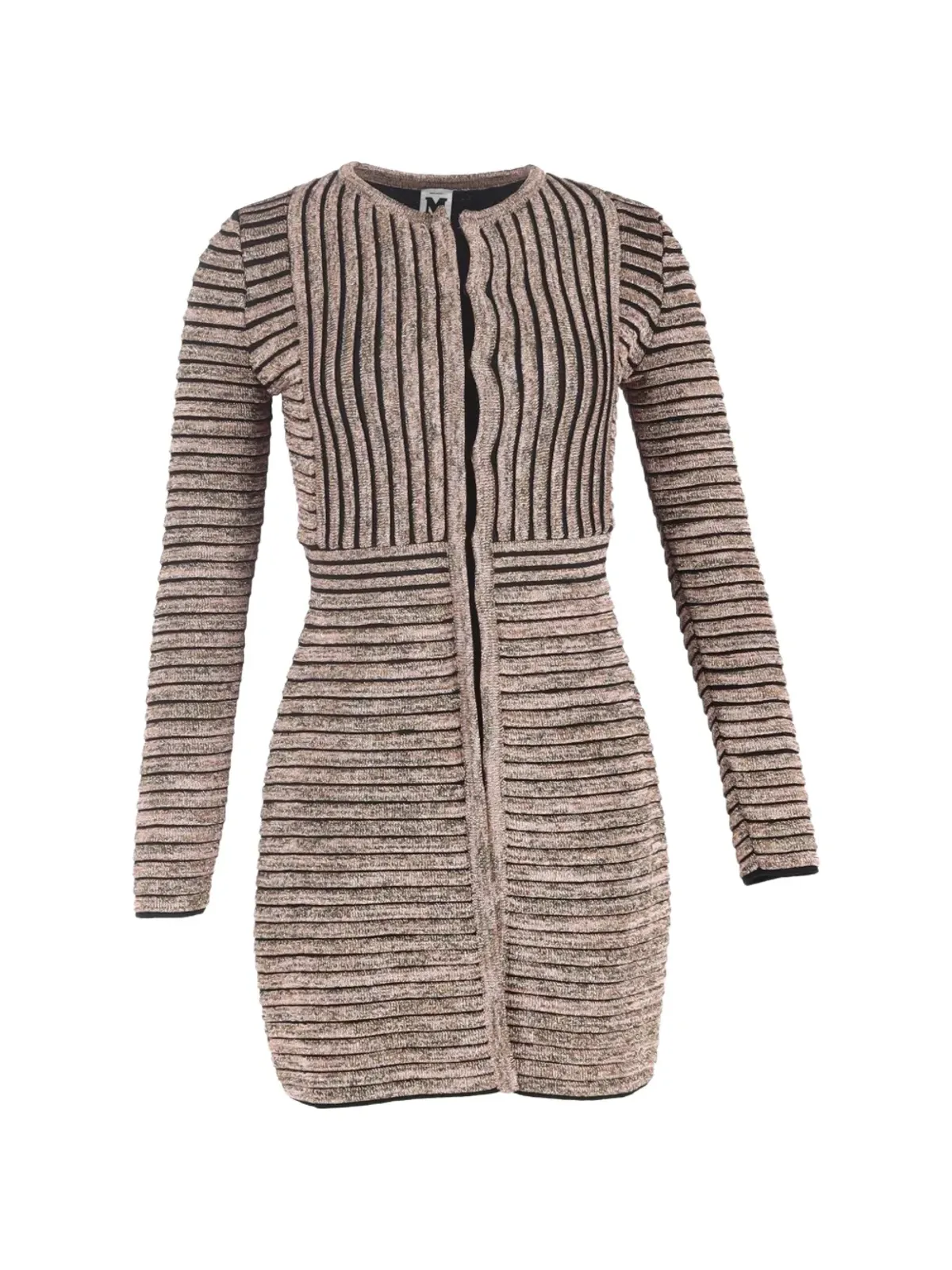 Missoni Pre-Owned リュレックス混紡ニット ミニドレス - 画像1