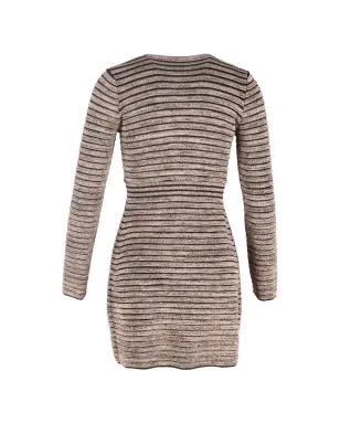 Missoni Pre-Owned リュレックス混紡ニット ミニドレス - サムネイル2