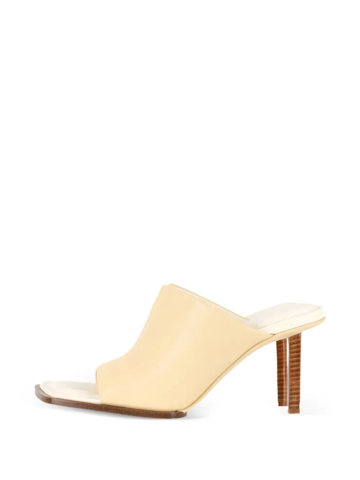 Jacquemus Pre-Owned レザー ヒールサンダル - 画像2