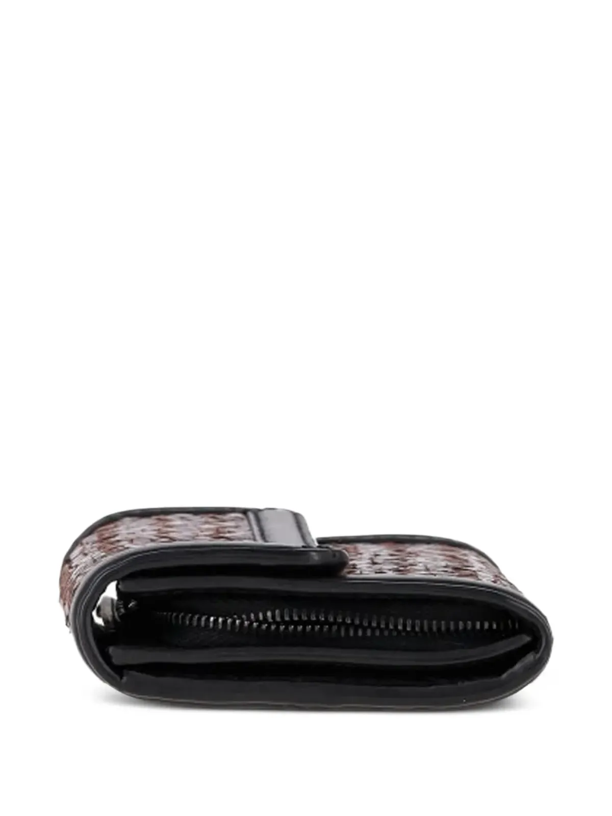 Bottega Veneta ビンテージ イントレチャート レザー クラッチバッグ - 画像4