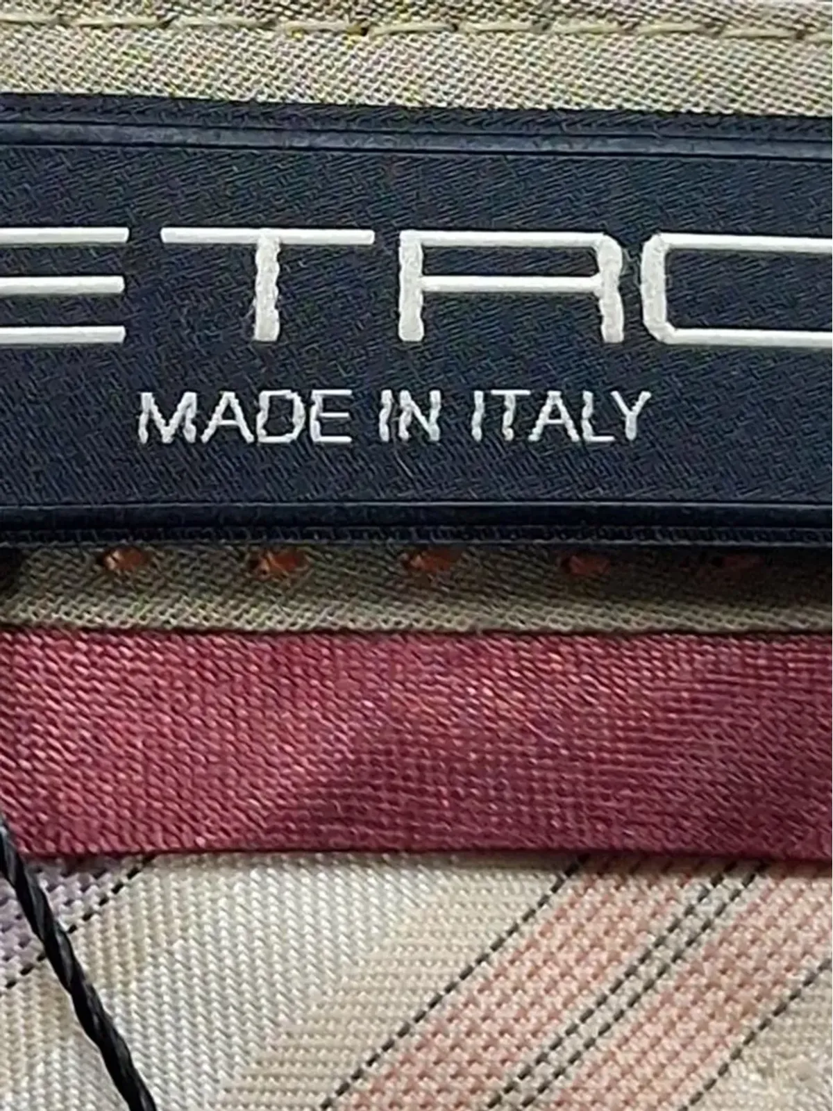 Etro Vintage ストレートレッグパンツ（ブラック） - 画像3