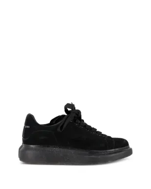 Alexander McQueen Pre-Owned ロゴディテール レースアップスニーカー - ブラック - サムネイル1