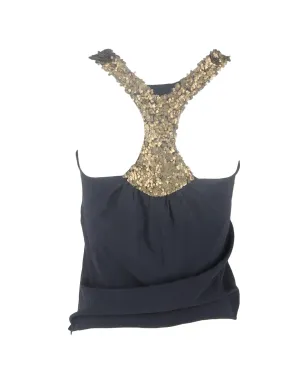 Chloé Vintage シルクトップス - ブラック - サムネイル2