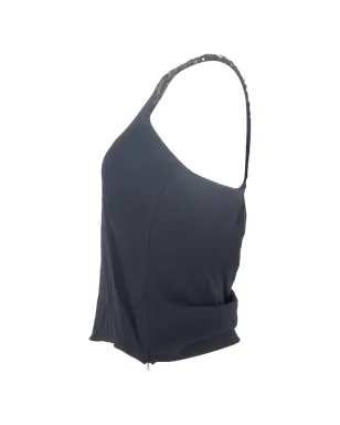 Chloé Vintage シルクトップス - ブラック - サムネイル3