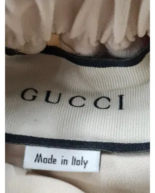 Gucci Pre-Owned ストライプディテール クロップドパンツ - サムネイル3