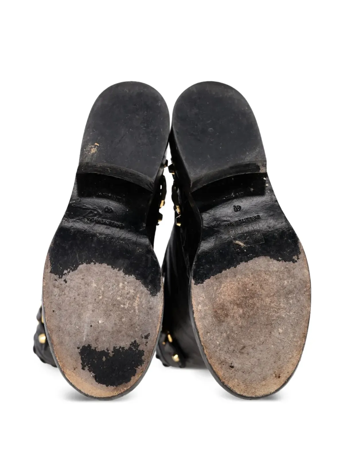 Balenciaga Pre-Owned ニーハイ ライディングブーツ - 画像5