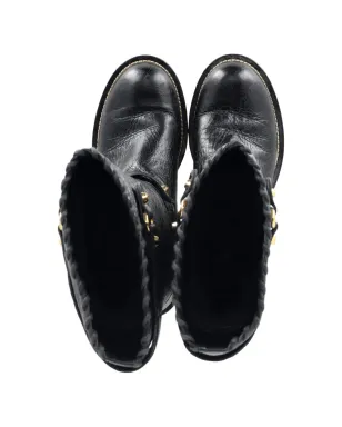 Balenciaga Pre-Owned ニーハイ ライディングブーツ - サムネイル3
