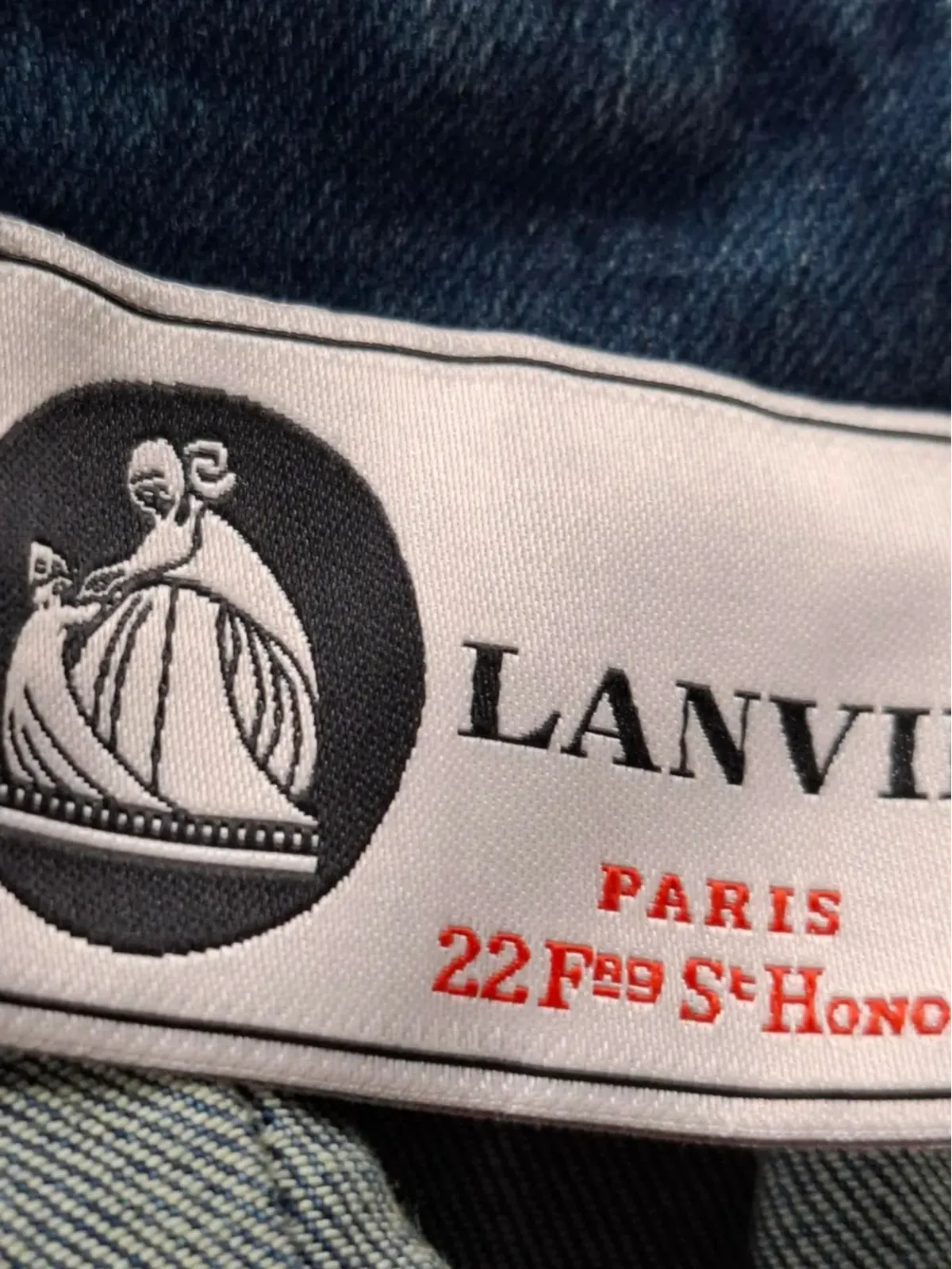 Lanvin Pre-Owned ワンショルダーフリルミニドレス - 画像3