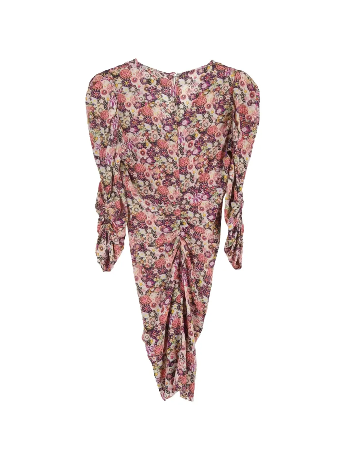 Isabel Marant Vintage 花柄プリントのルーシュ ミニドレス - Pink - 画像2